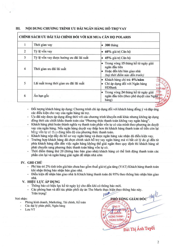 Mặt bằng Phân Khu Polaris - hình 2