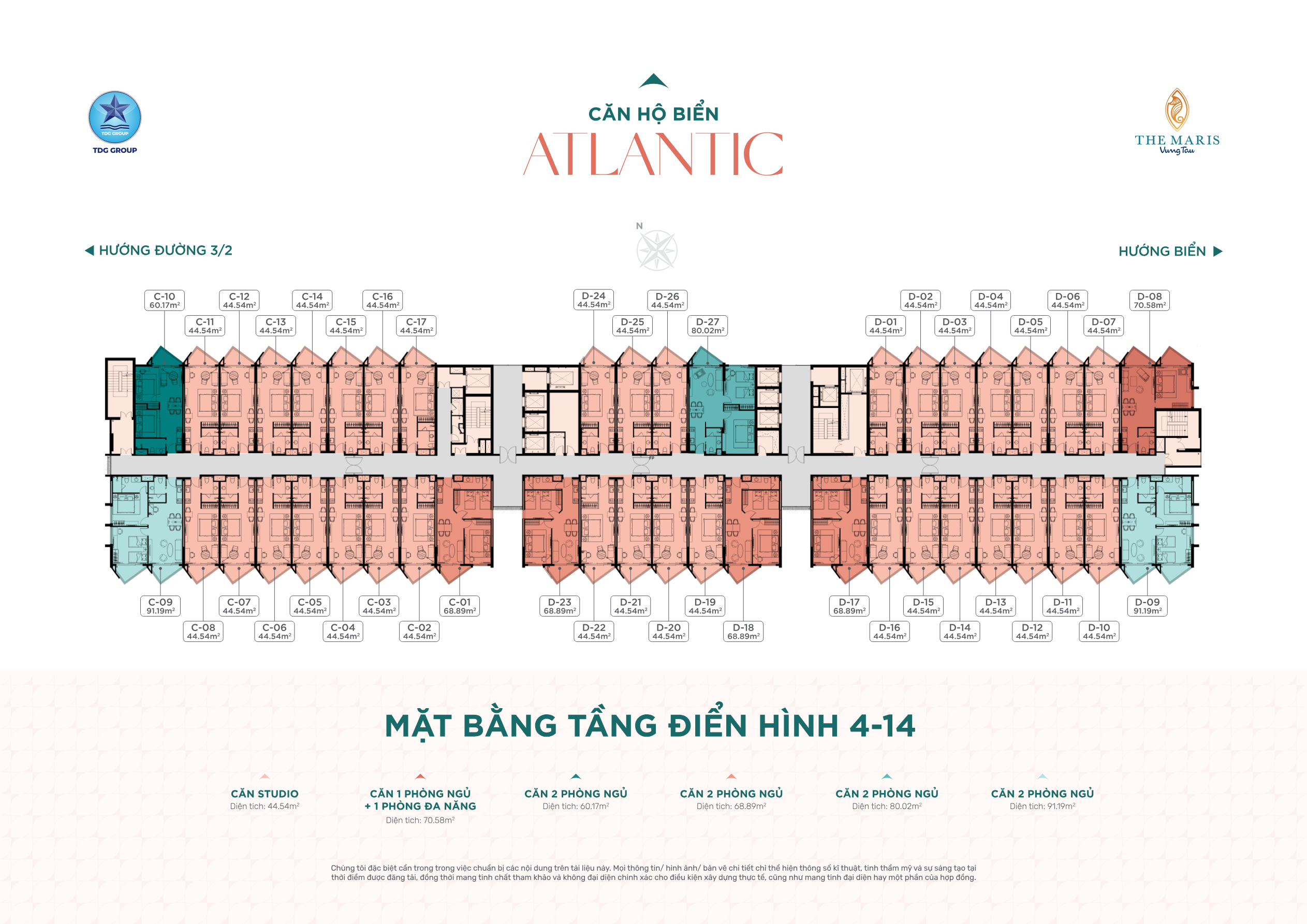 Mặt bằng Phân Khu Atlantic - hình 2