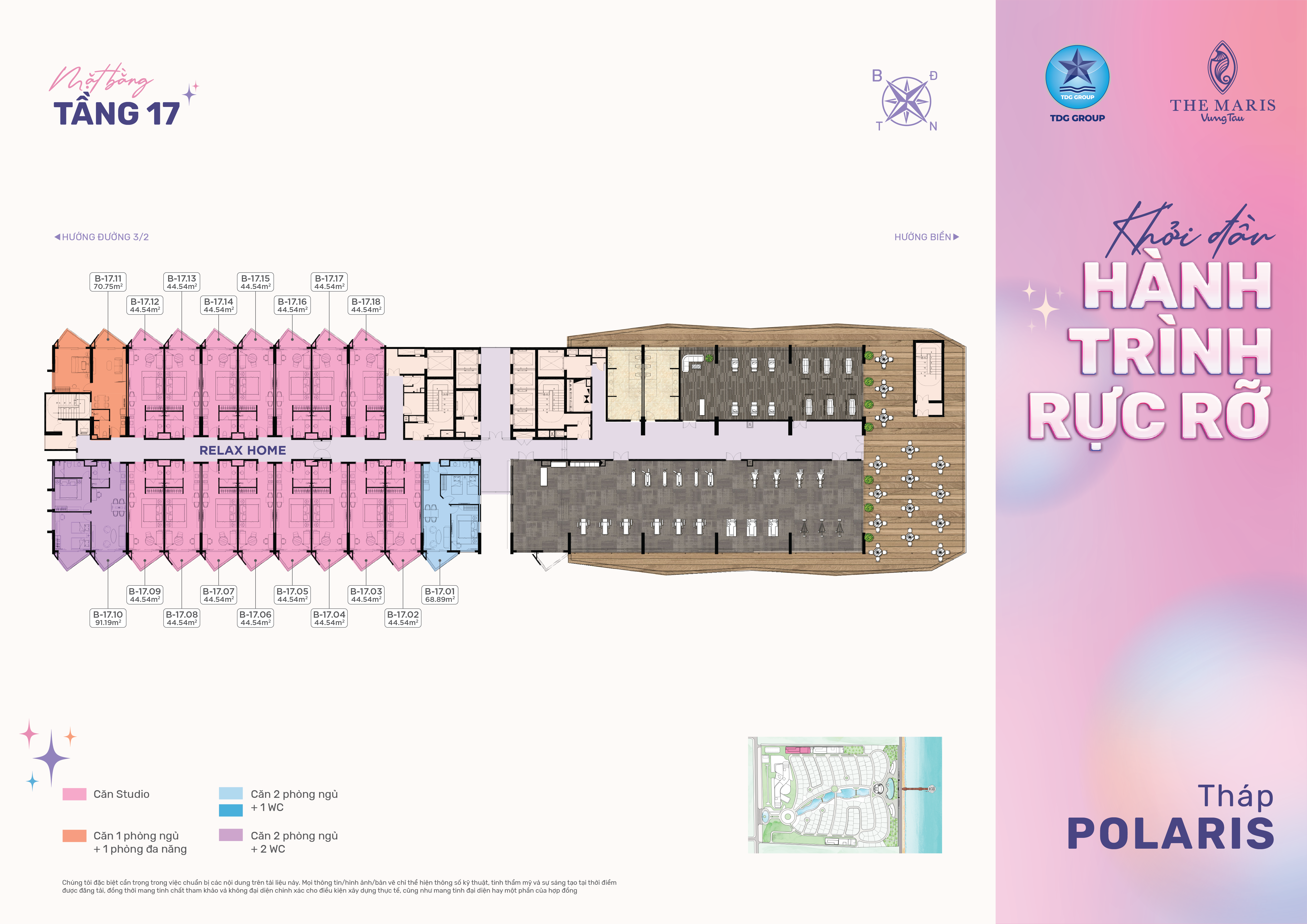 Mặt bằng Phân Khu Polaris - hình 4