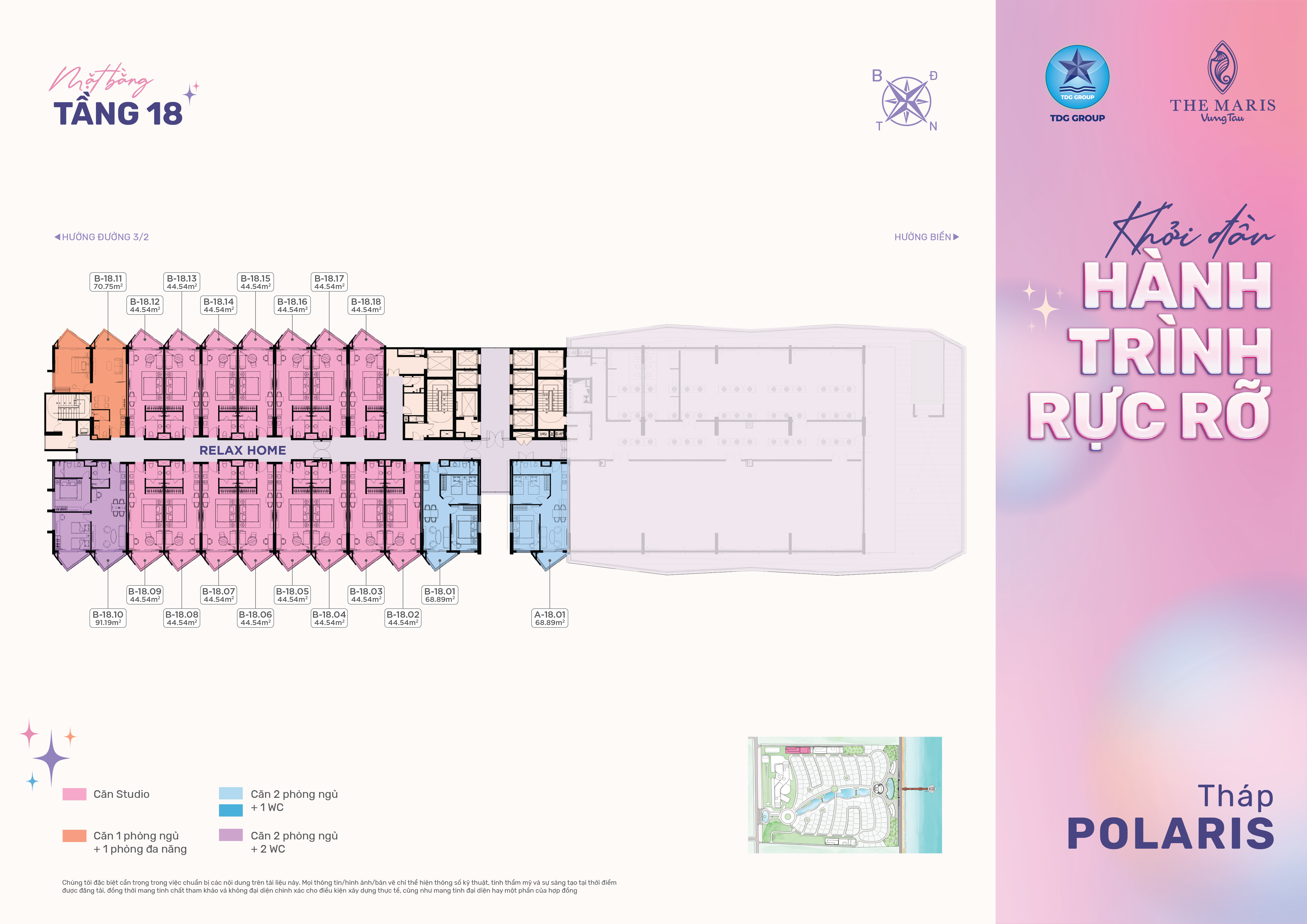 Mặt bằng Phân Khu Polaris - hình 5