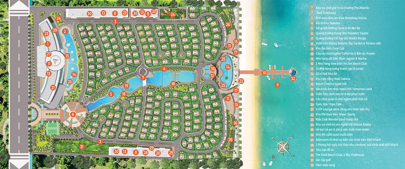 Tiện ích dự án The Maris Vũng Tàu